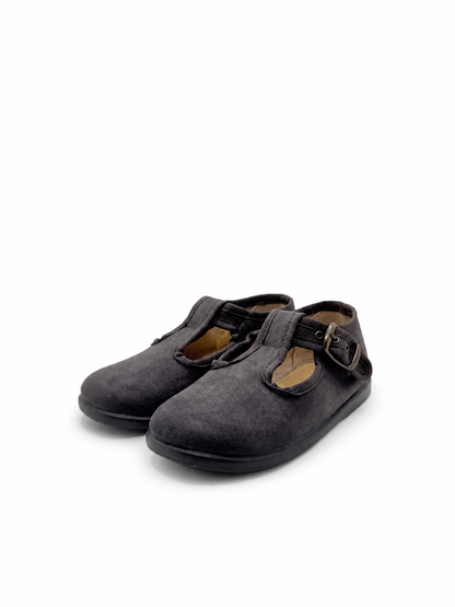 T-strap 'Serratex' Grey