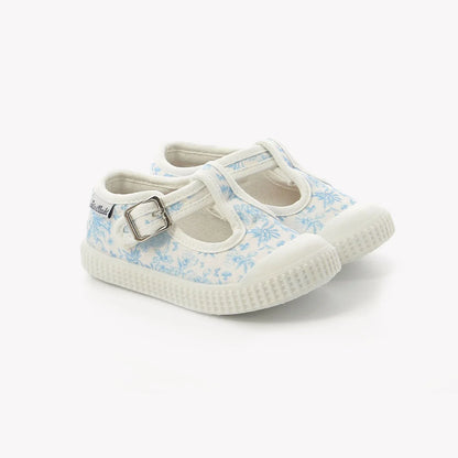 T-strap 'Toile Jouy'
