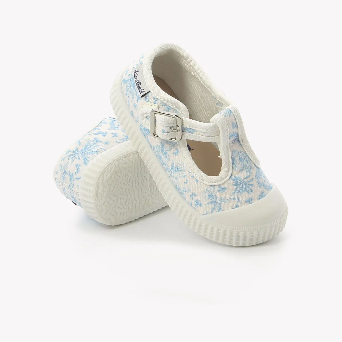 T-strap 'Toile Jouy'