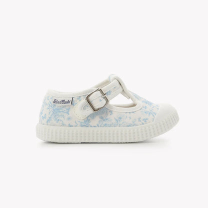 T-strap 'Toile Jouy'