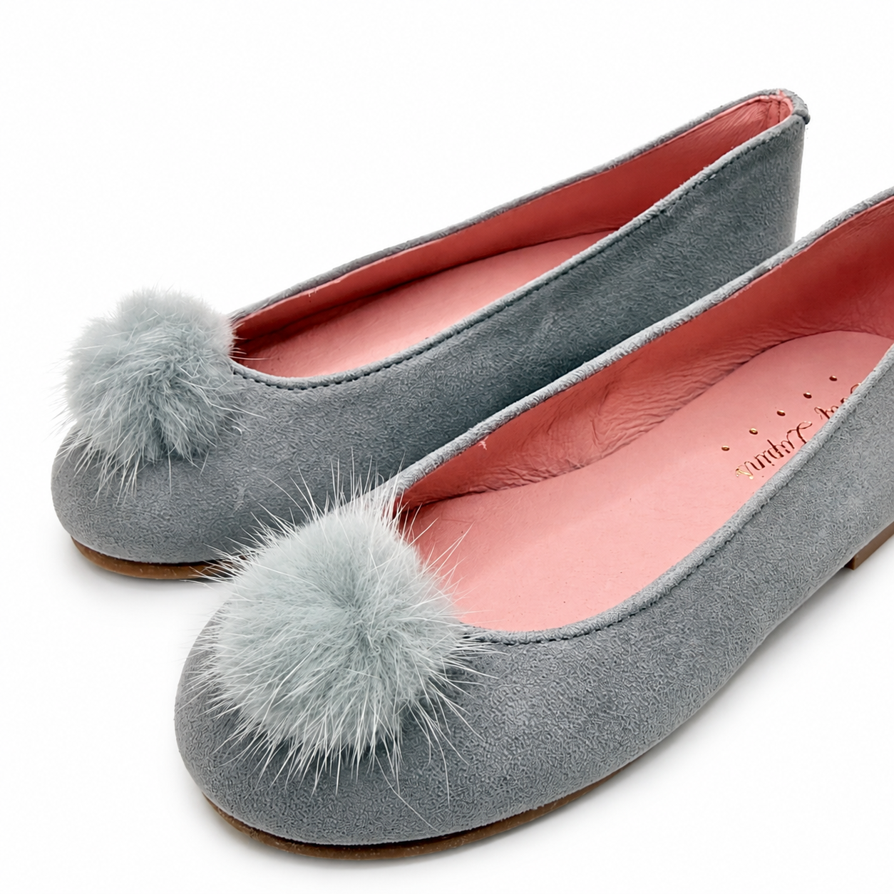 Ballet Flats 'Wallaby' Grey