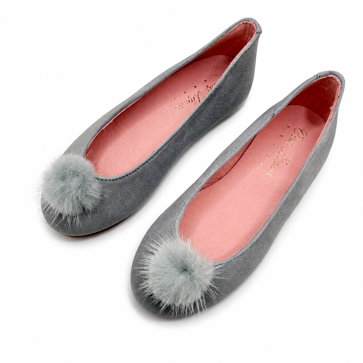 Ballet Flats 'Wallaby' Grey
