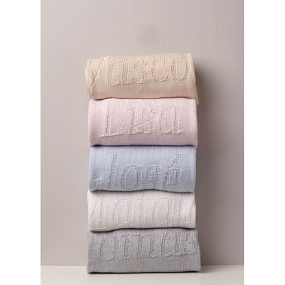 Blanket Custom Name- Cotton