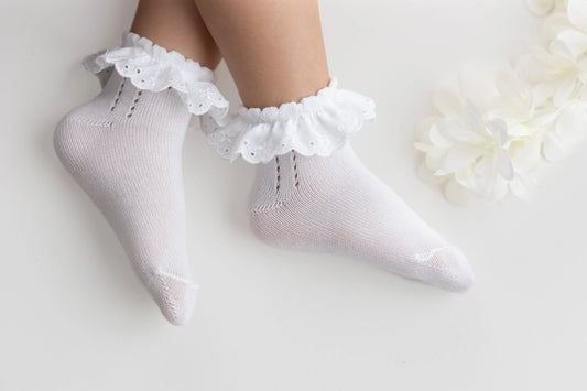 Cinq Lapins Short Socks English Lace